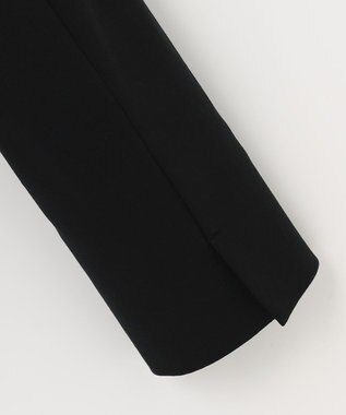 自由区 【XSサイズ～/洗える】WASHABLEPONTE テーラードジャケット ブラック系