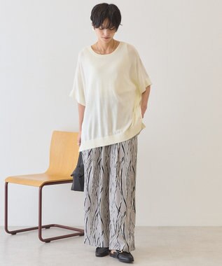 AMERICAN HOLIC 【前後2WAY】ポンチョニット Ivory