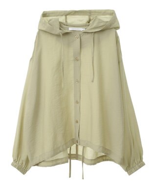 AMERICAN HOLIC フーディーシャツ Light Khaki