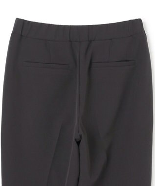 UNFILO L フロントスリットパンツ ブラック