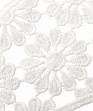 AMERICAN HOLIC トライアングルレーススカーフ Off White