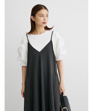 Green Parks ・ＥＬＥＮＣＡＲＥ　ＤＵＥ　ラッフルパフＴＥＥ Off White