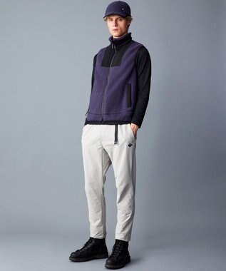 JOSEPH ABBOUD MOUNTAIN 【Eco素材/保温性】ポーラテック ボアフリース キャップ パープル系