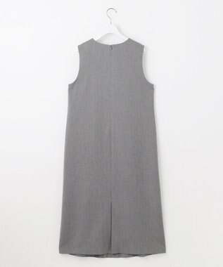 ANY SIS S ビューティサーモ2WAYストレッチ ジャンパースカート グレーシャンブレー