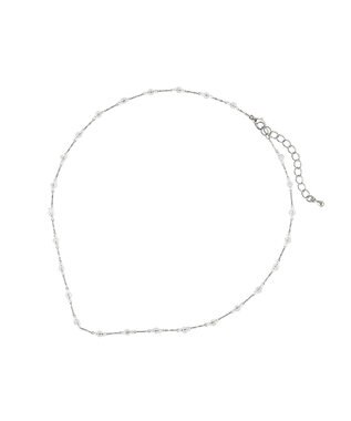 earth music&ecology プチビーズＭＩＸネックレス Silver