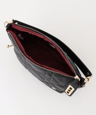 LA BAGAGERIE シープキルティング　2WAYショルダー ブラック