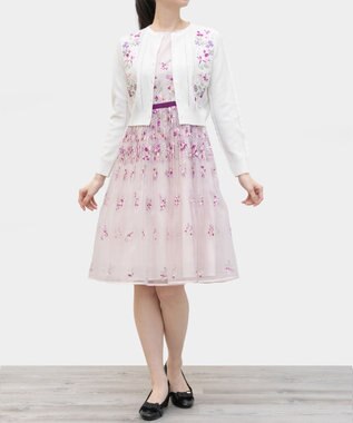 TOCCA 【キャンセル分販売！】【洗える】FRAGRANCE OF FLOWERS ドレス ピンク系