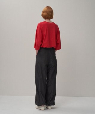 ATON SHRINK FRESCA JERSEY | ワイドスリーブＴシャツ RED