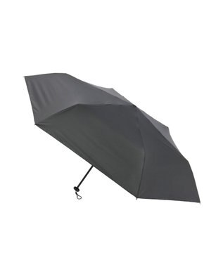 MOONBAT 【大きめ】晴雨兼用日傘 折りたたみ傘 無地／一級遮光 遮熱 UV ワイド54cm ブラック