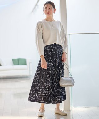 ANY L 【洗濯機可/5色展開】サカリバランタンスリーブプルオーバー グレージュ