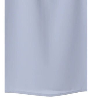 earth music&ecology ラッフル７分袖ブラウス Sax