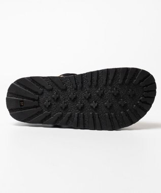 BONTRE 【MIONOTIS/ミオノティス】ナローベルト厚底2WAYサンダル /626B ブラック