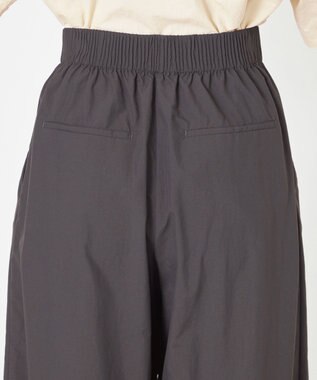 NAVE 【ReNAVE・洗える/撥水加工/接触冷感/UVケア/セットアップ】ナイロンタスラン ワイドパンツ グレー系