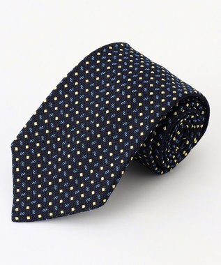 J.PRESS MEN 【J.PRESS SPUN SILK COLLECTION】ヴィンテージジャガード ネクタイ スカイブルー系7