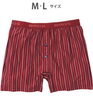 WACOAL MEN トランクス　しめつけすぎずダブつかない。　ストレッチ素材　スリムスタイル　前開き　GT4110　/ブロス レッド