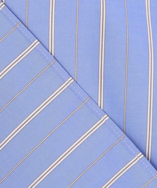 J.PRESS YORK STREET 【UNISEX】ストライプ シャツ ブルー系1