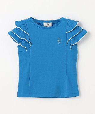 組曲 KIDS 【110-140㎝】メローメロー Tシャツ ブルーバード系