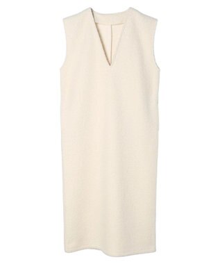 Green Parks ・ＥＬＥＮＣＡＲＥ　ＤＵＥ　ブークレＶネックジャンスカ Ivory