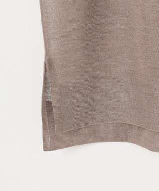 J.PRESS LADIES 【WEB限定カラーあり・洗える】Vis/Peスパーク ニット カーディガン モカ系