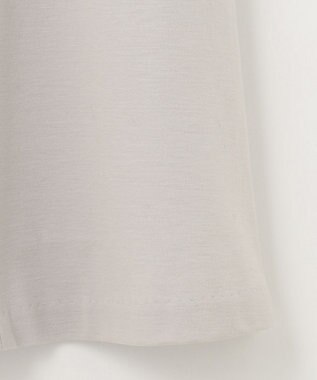 自由区 【好評につき追加生産/洗える】WASHABLEPONTE セミフレアスカート ライトグレー系