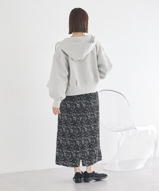 earth music&ecology フラワーバッククロスキャミワンピース Black