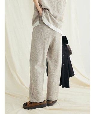 CRAFT STANDARD BOUTIQUE リンクス編みニットパンツ Ivory