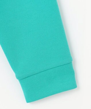 23区GOLF 【MEN】パターンからゴルフに合わせたしっかり素材のカノコダンボールモック ターコイズブルー系