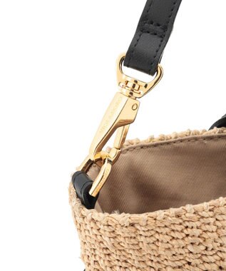 23区 VIOLAd'ORO アバカ 2WAY トートバッグ ブラック系