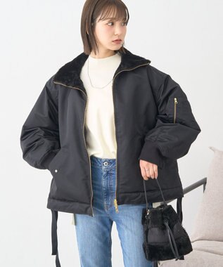 earth music&ecology リバーシブルMA-1