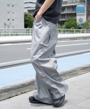 WEGO 【機能パンツ】接触冷感ペインターパンツ