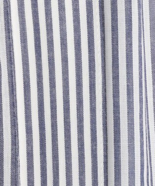 #Newans 【金子綾さんインスタライブご紹介アイテム】マルチストライプノースリーブシャツ ネイビーストライプ