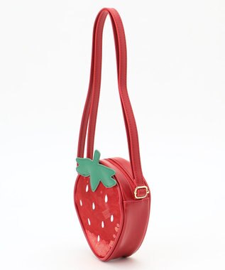 ANY KIDS フルーツ シャラシャラ ポシェット イチゴ