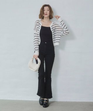 WEGO U.S. POLO ASSN.別注 シアーカーデ ホワイトボーダー