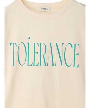 earth music&ecology ｔｏｌｅｒａｎｃｅ　ロゴロンＴＥＥ Cream