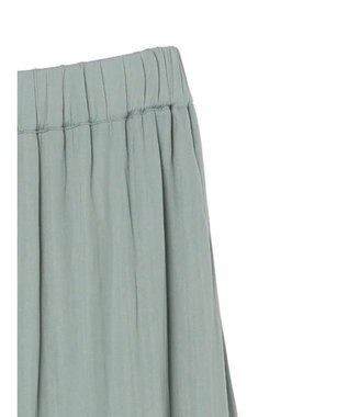 earth music&ecology ランダムティアードスカート Green