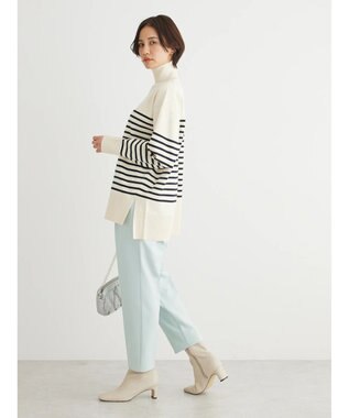 Green Parks きれいシルエットパンツ（アンクルテーパード） Mint