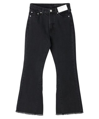 AMERICAN HOLIC マチ付きフレアデニム Black