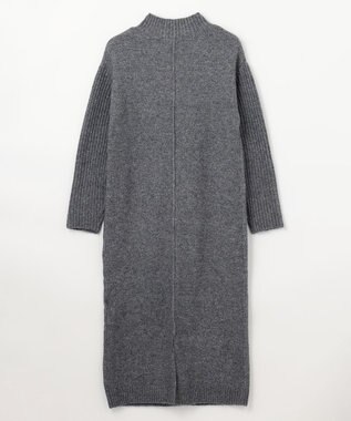 ANY フラッフィーニットワンピース チャコール