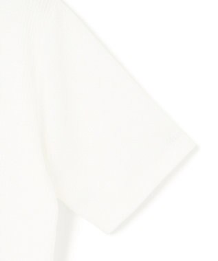 JOSEPH HOMME 新素材【清涼感】メランジクロスジャージー　Vネック半袖カットソー ホワイト系