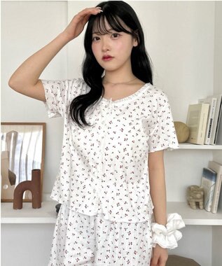 WEGO 総柄セットアップルームウェア 柄3