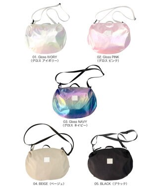 ROOTOTE 3587【ルートート】LT.サコッシュ.ルミエ-B 01：グロス アイボリー