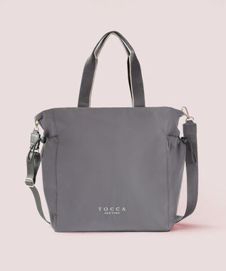 TOCCA ETTORE BAG トートバッグ【WEB&一部店舗限定・A4サイズ対応】 ライトグレー系