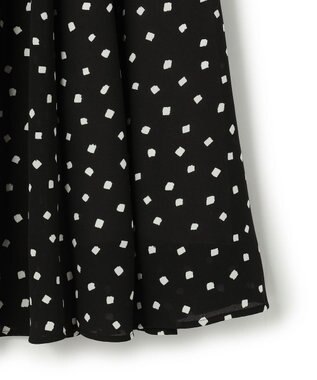 TOCCA 【八木アリサさん着用】【消臭】PROMISE RIBBON ROSETTE ドット柄ドレス ブラック系5