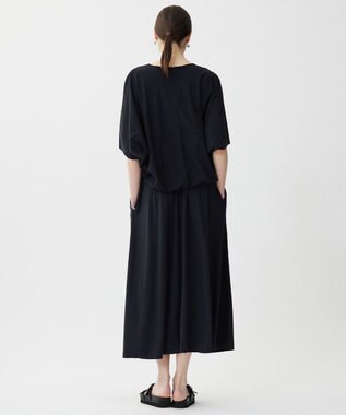 ICB 【WEB限定カラーあり・UVカット・接触冷感・速乾】マットスキューバ フレアスカート ブラック系