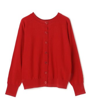 UNFILO マイビューティニット 2WAYカーディガン レッド