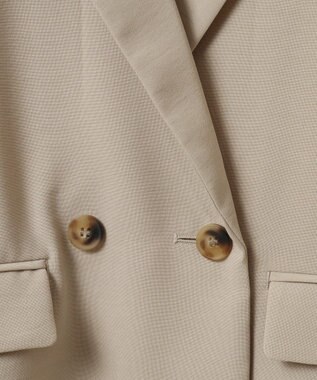 AMERICAN HOLIC テーラード半袖ジャケット Beige