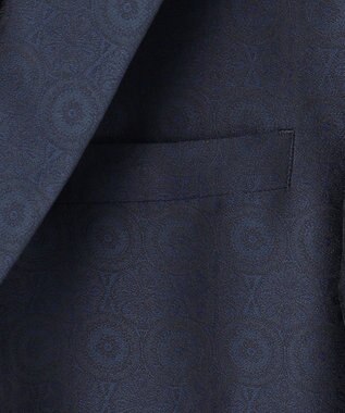 JOSEPH HOMME 【HIGH GRADE LINE】モスクジャガード　ジャケット ネイビー系