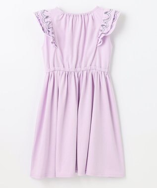 組曲 KIDS 【150-160cm】ビーチコーミングスカラップ ワンピース マーメイドピンク系