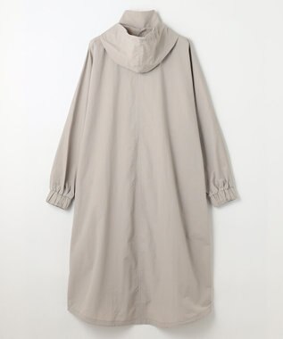 ANY フーデットレインコート ライトグレー