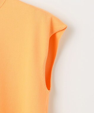 組曲 【2SET・WEB限定】編地ニット ツインセット ライトオレンジ系